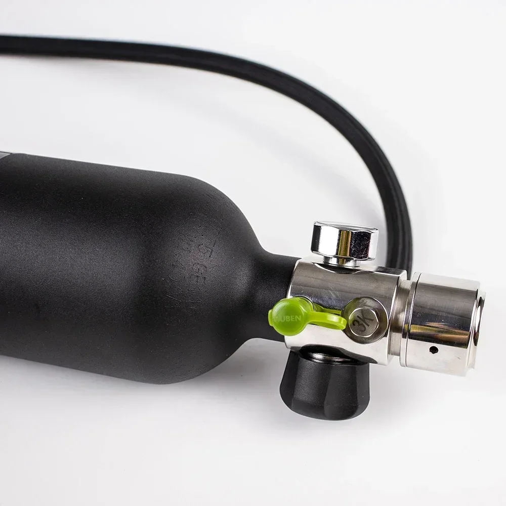 Spare Air Tank Mini Small Scuba Tank Integrated First Stage Regulator