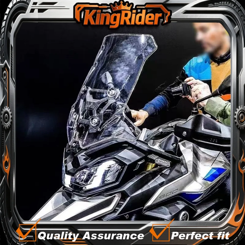 

【Supreme quality】High-quality windshield upgrade for VOGE DS900X, windshield extension accessory for 900DSX front windshield.