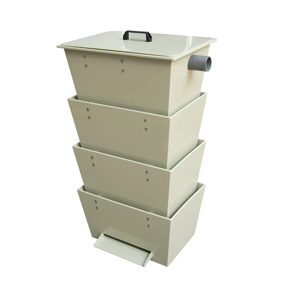 

QihangRAS Aquarium Fish tank Bakki Shower Trickle Filter Wholesale Aquaculture Koi Fish Pond Shower Filter