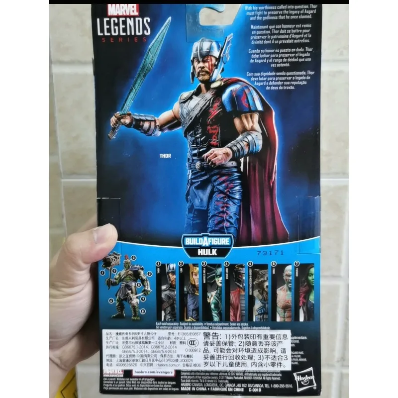 

Оригинальная фигурка Marvel Legends Series HULK THOR, модель игрушки, подарок