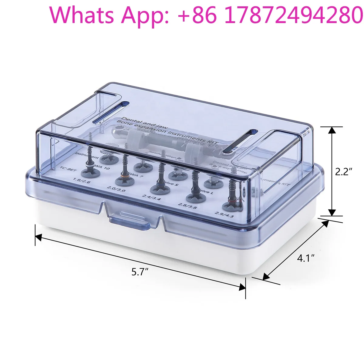 Medical Grade and Jaw  Expansion Drivers Instruments Kit