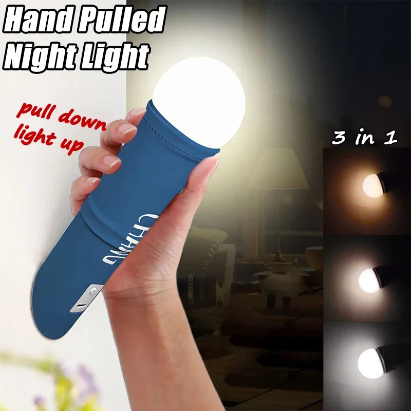 LED Night Lamp Room Atmosphere Creative Decoration Light Rechargeable Wall Hang Lamp for Bedroom Home Interior Decoration