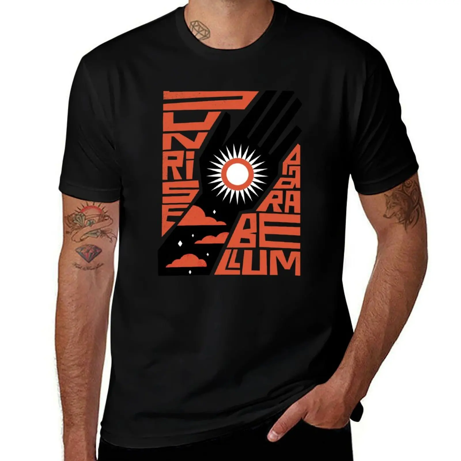 

Sunrise Parabellum T-Shirt t shirts for man graphic funny men t shirt cotton 100% T-Shirt