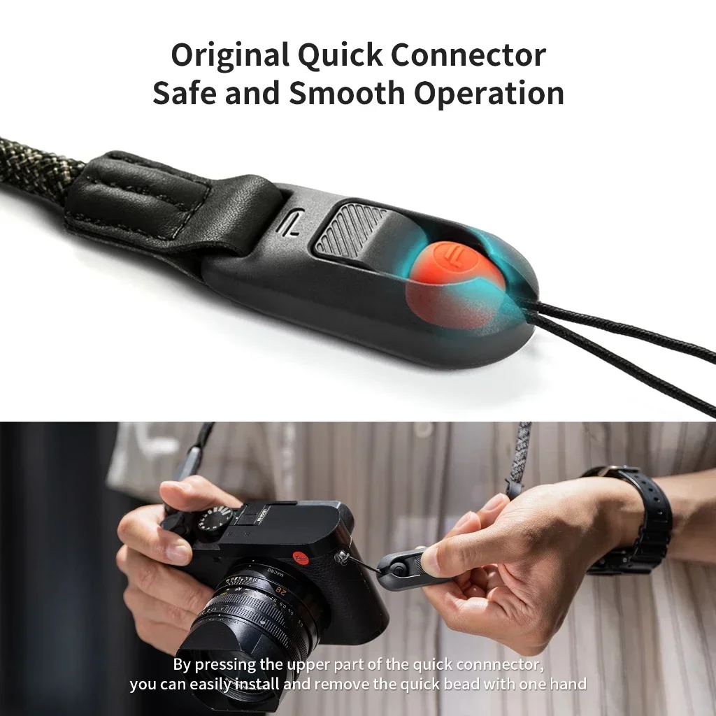 PGYTECH Pasek na ramię do aparatu Air Basic Version Artistic Version 950-1400mm z szybkimi koralikami i adapterami do aparatu CSC