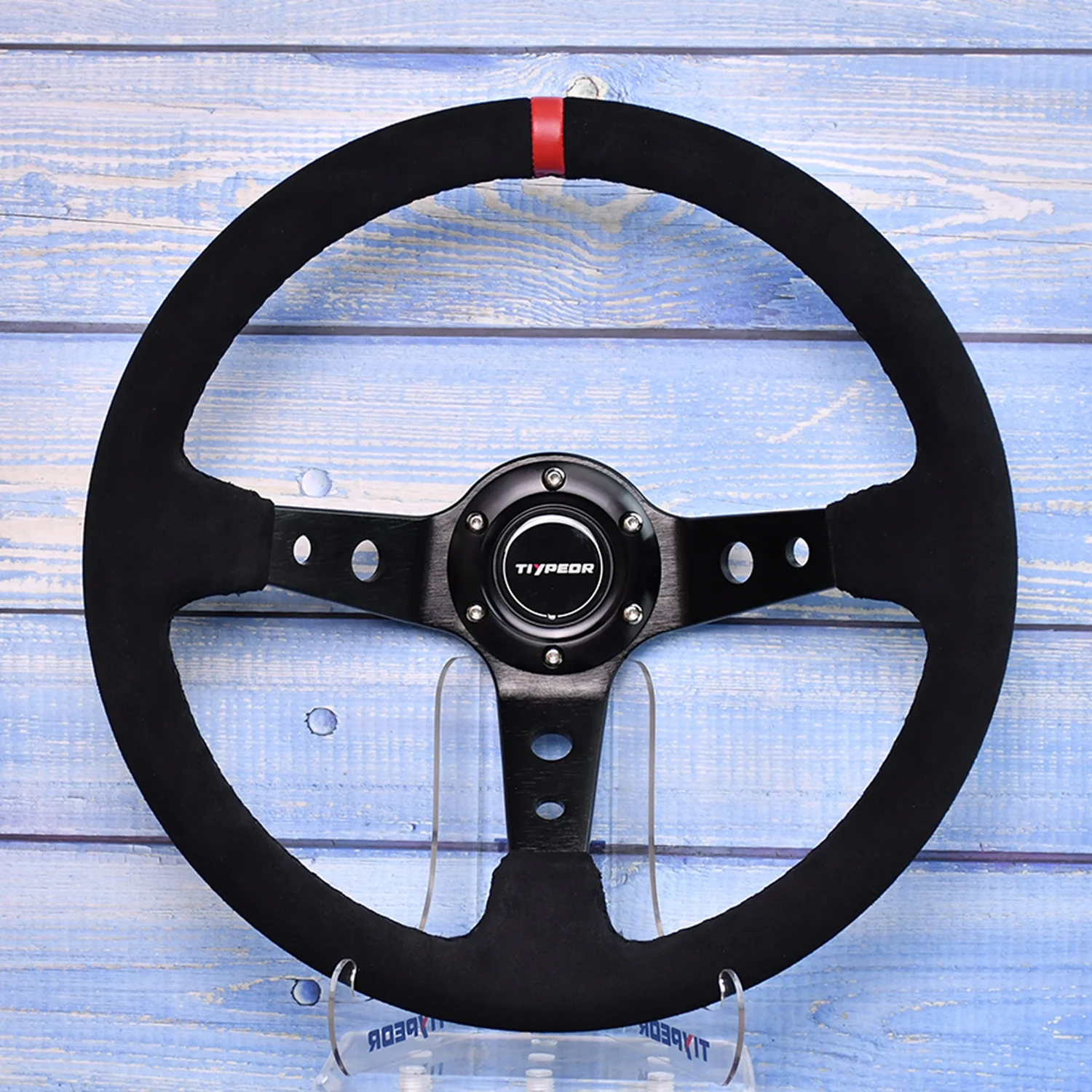 

TIYPEOR Customized Leather Fast-release Steering Wheel for Durable Automobiles 2025 NEW