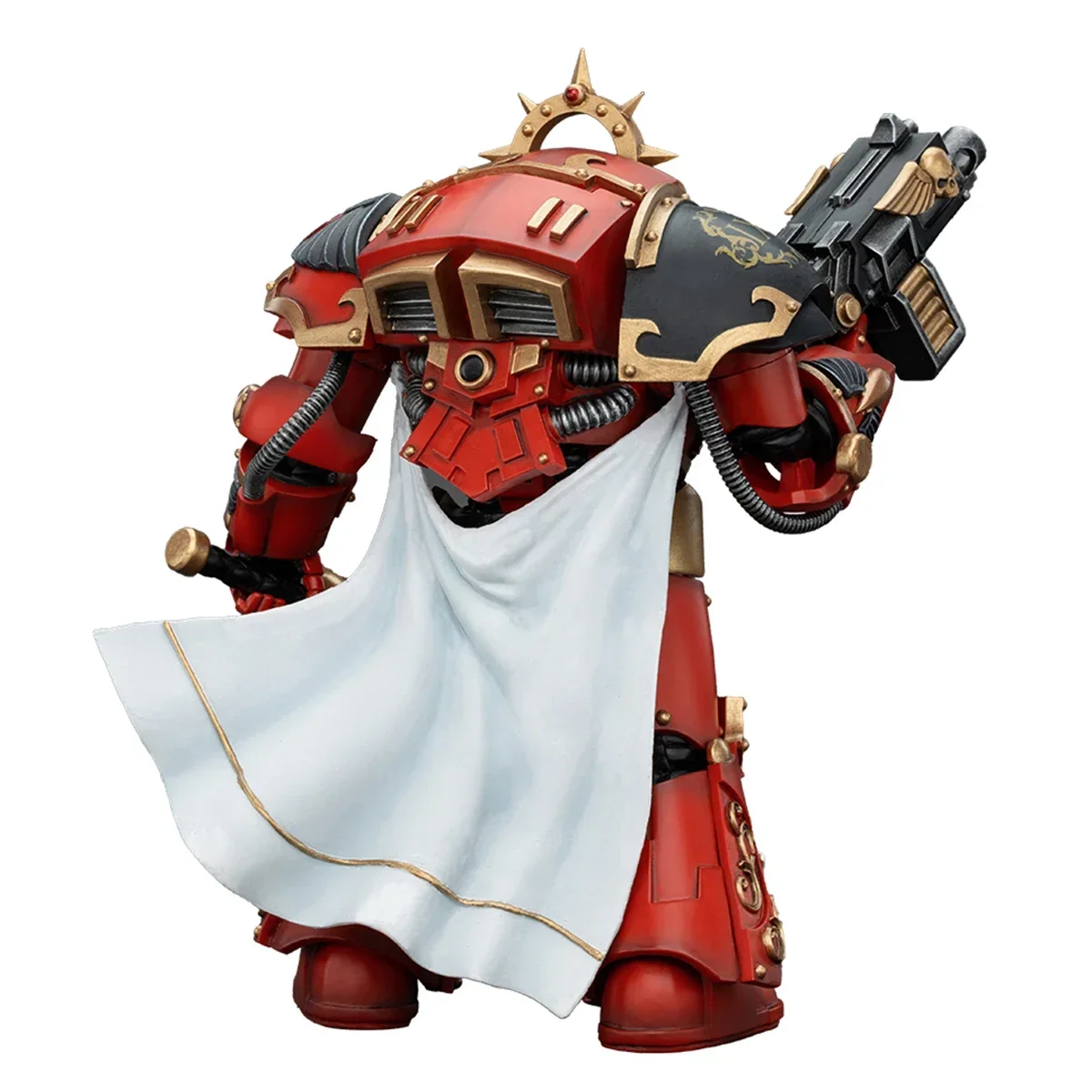HiPlay JOYTOY Warhammer The Horus Heresy 1/18 Blood Angels Legion Praetor in Tartaros Terminator Armor JT00386 عمل الشكل