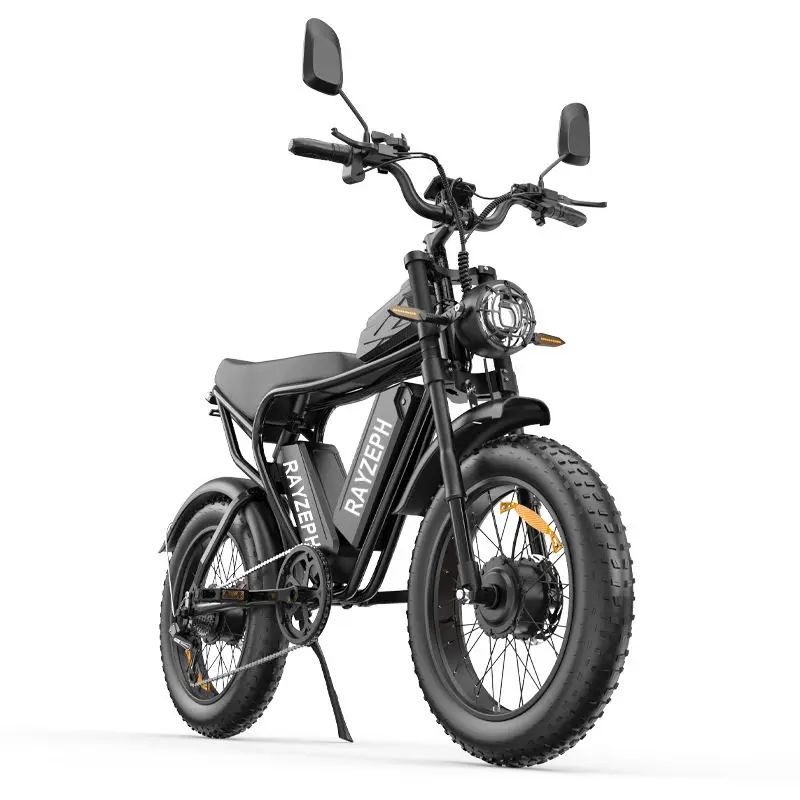 52V40AH dual battery Ridstar Q20 PRO Adult electric bike 2000W dual motor 20-inch electric bicycle all-terrain rideable e-bike image 6