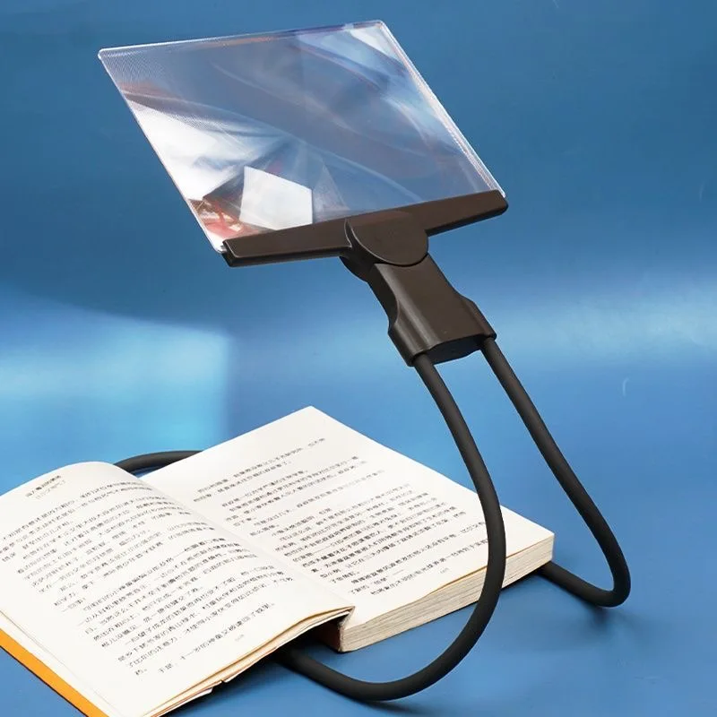 

Новый портативный увеличитель 3x с высоким разрешением для чтения книг и газет, без ручного увеличителя, крепление на шею.