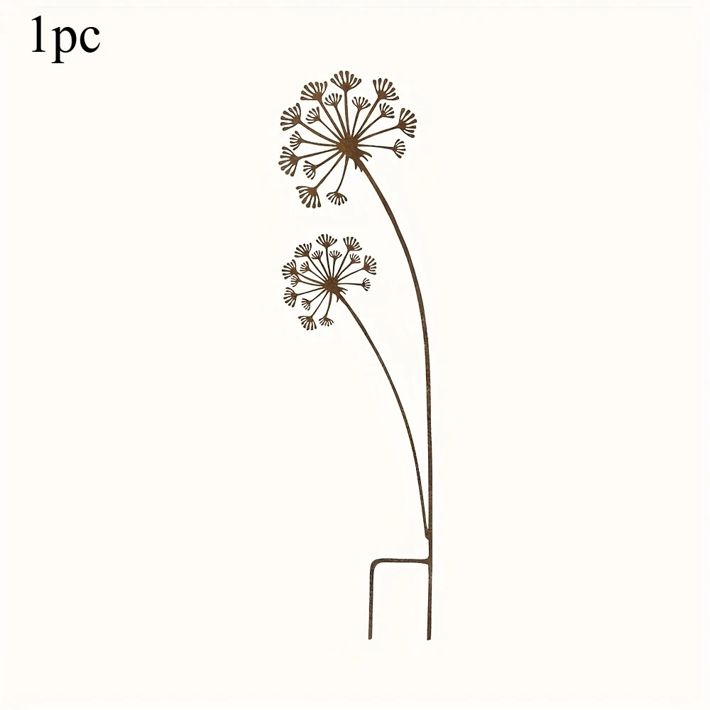 1 قطعة حديقة ديكور معدني حصص زهرة فناء شرفة زارع حديقة ديكور ساحة المنزل الديكور في الهواء الطلق إكسسوارات الحديقة