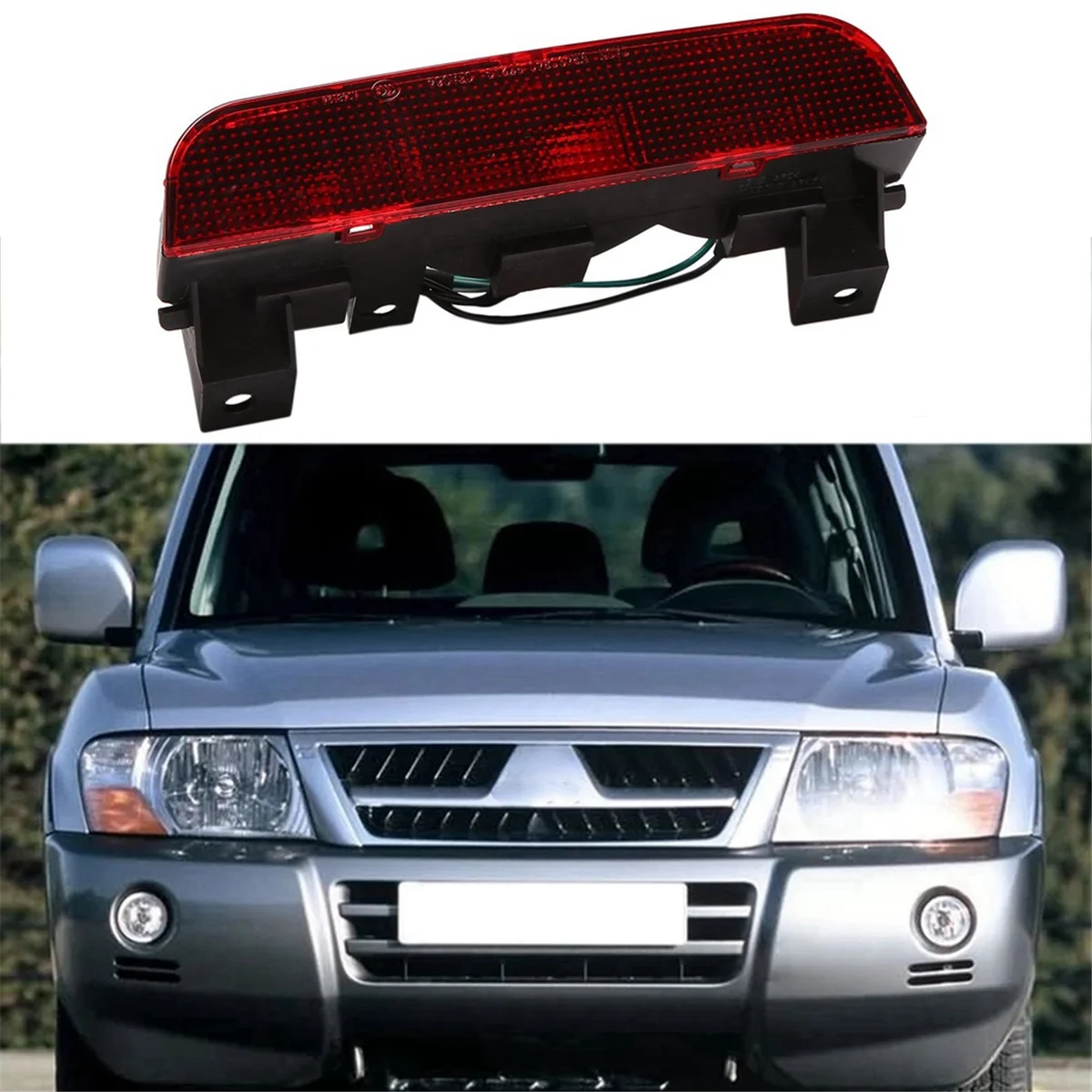 Car High Mounted Brake Light Tail Light Warning Light for Mitsubishi Pajero MONTERO Shogun V73 V77 V93 MR490840