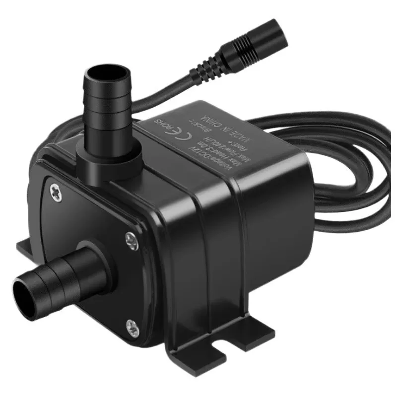 Customizable Mini Multifunctional Low Pressure Submersible Brushless Water Pump for Fish Tank Pond Statuary OEM Screw