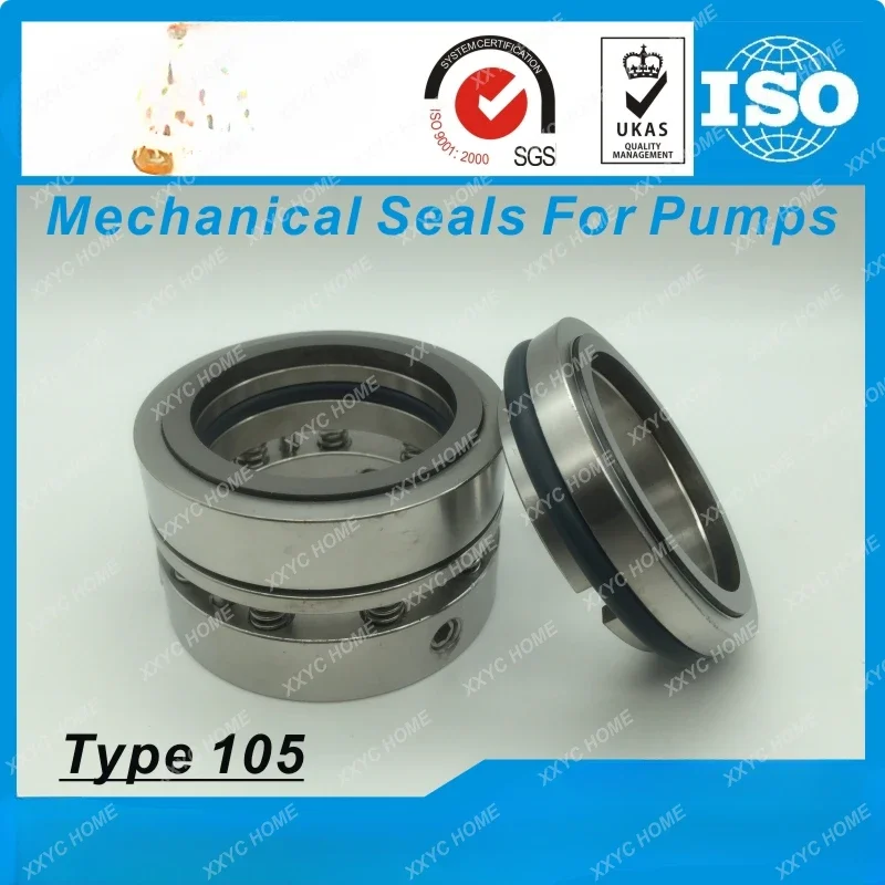 105-85/90/95/100/105/110/115/120/130 TLANMP Mechanical Seals for Water pumps (Material:TC/TC/VIT) Seal Face:Tungsten carbide