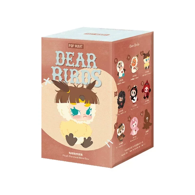 Genuine POP MART Dear Birds Series Trendy Blind Box Toys Mystery Box Guess Bags Mistery Action Figure Cute Models Birthday Gifts image 3