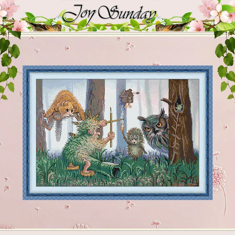 

No Playing with Fire Patterns Counted Cross Stitch Set DIY 11CT 14CT 16CT HD Stamped DMC Cross-stitch Kit Embroidery Needlework