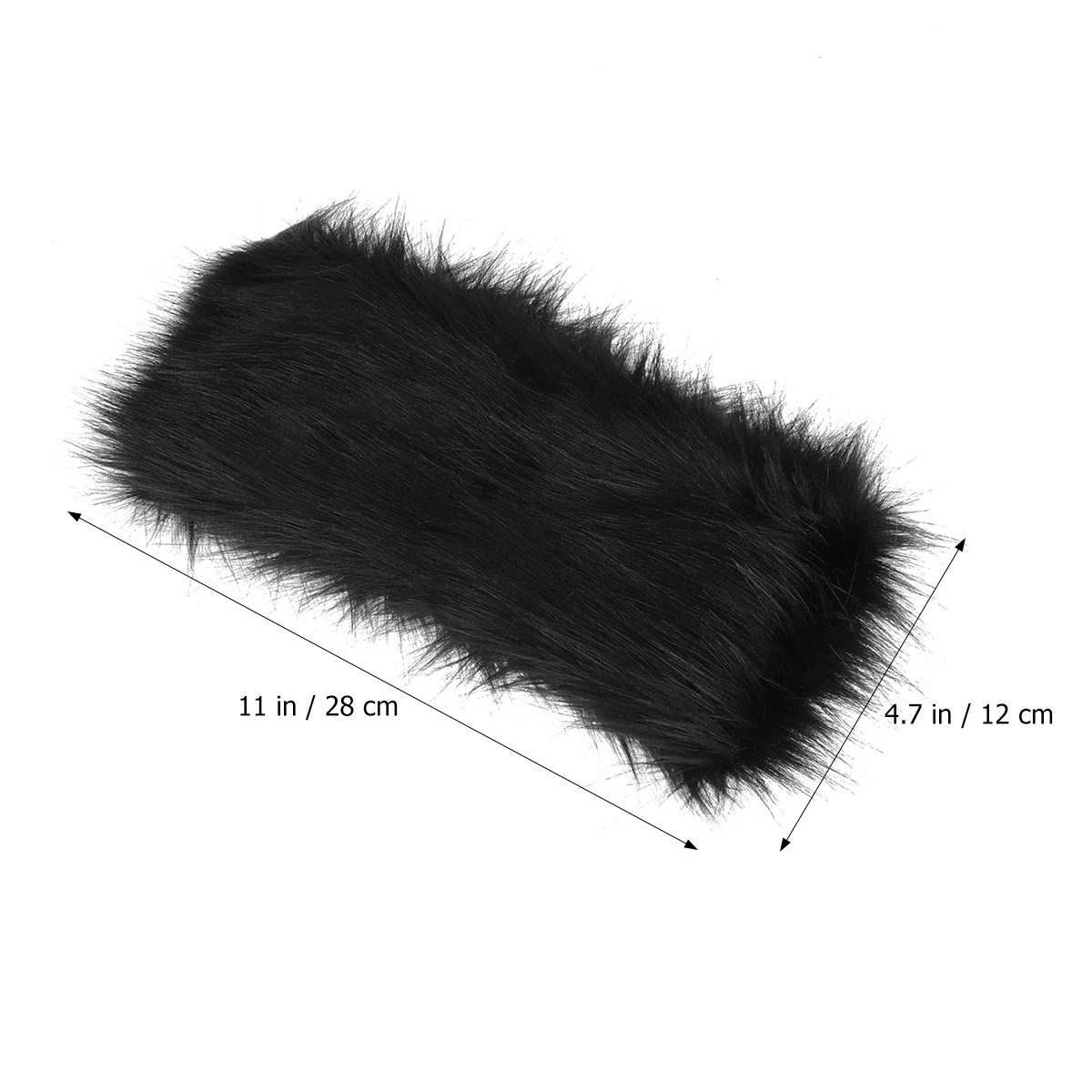 Head Caps Fur Headband Women Headdress Girls Headwear Earpiece Headwrap Imitation