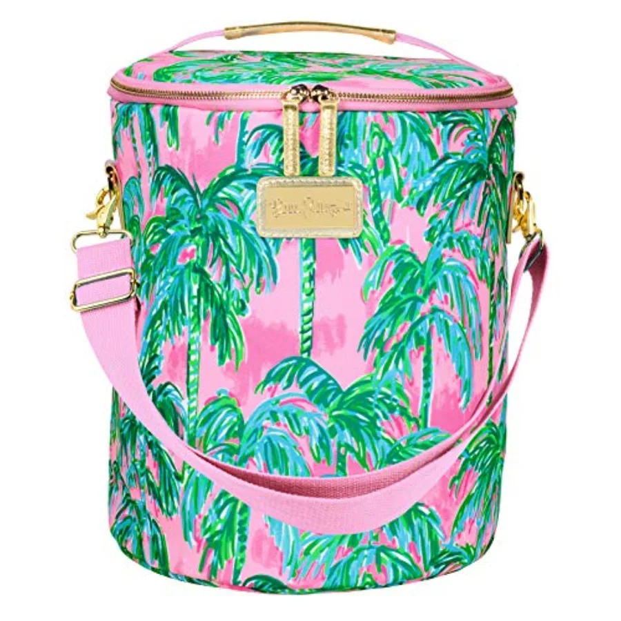 

Insulated Soft Beach Cooler with Adjustable/Removable Strap and Double Zipper Close