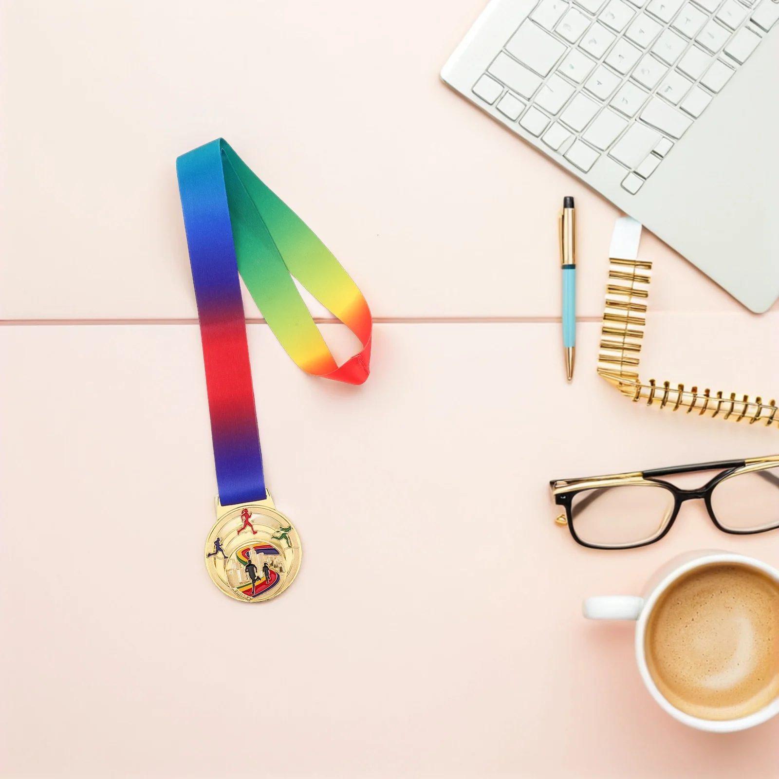 

Zinc Alloy Running Medals Metal Sports Achievement Award for Track Events Marathon Winners Competition Participation with