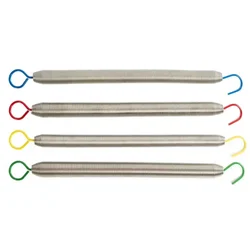Factory wholesale high end reformer springsDouble sided hook coil color portable Pilates spring