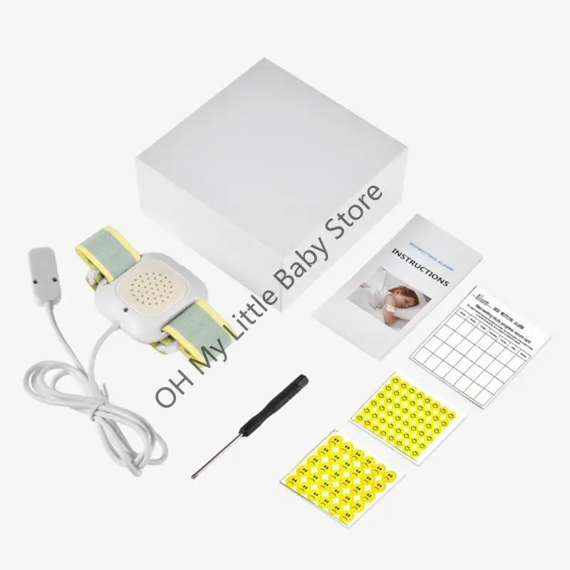 M76C Cánh Tay Đeo Giường Làm Ẩm Báo Động Đái dầm Đái dầm Nước tiểu Cảm Biến dành cho Trẻ Sơ Sinh Tập Đi Trẻ Người Cao Tuổi