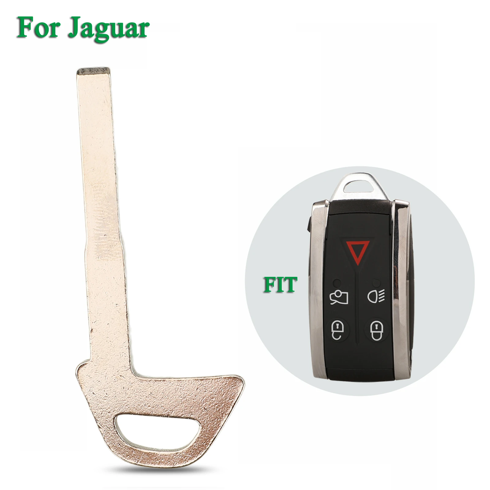 

Jingyuqin дистанционный умный автомобильный ключ для Jaguar X XF XK XKR FOB без ключа, необрезанная замена