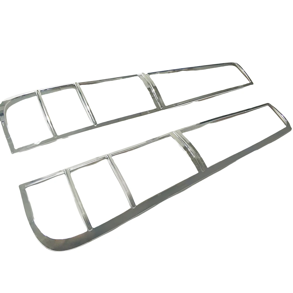 

Car Tail Lamp Cover For Toyota Noah 1996 1997 1998 1999 2000 Car Decoration 2 Pcs ABS Chrome Silver Exterior Components Decorate