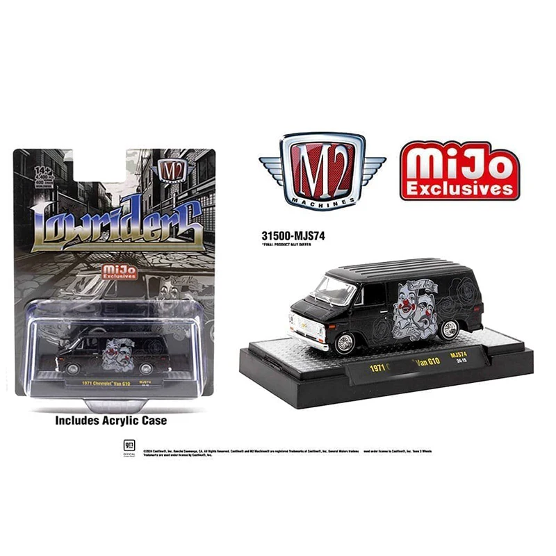New M2 1:64 Simulated Pickup Truck Classic Car Alloy Die-cast Car Model Collection Decorations Packaged and Shipped Perfectly