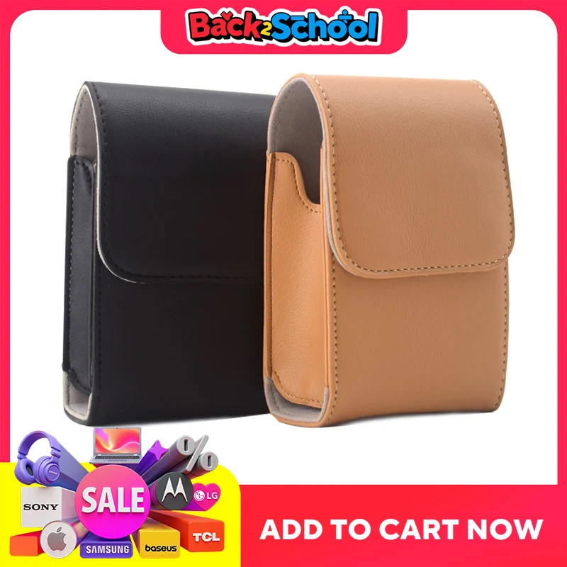 

Golf Rangefinder Leather Bag Laser Distance meter Belt Shoulder Bag For LX7