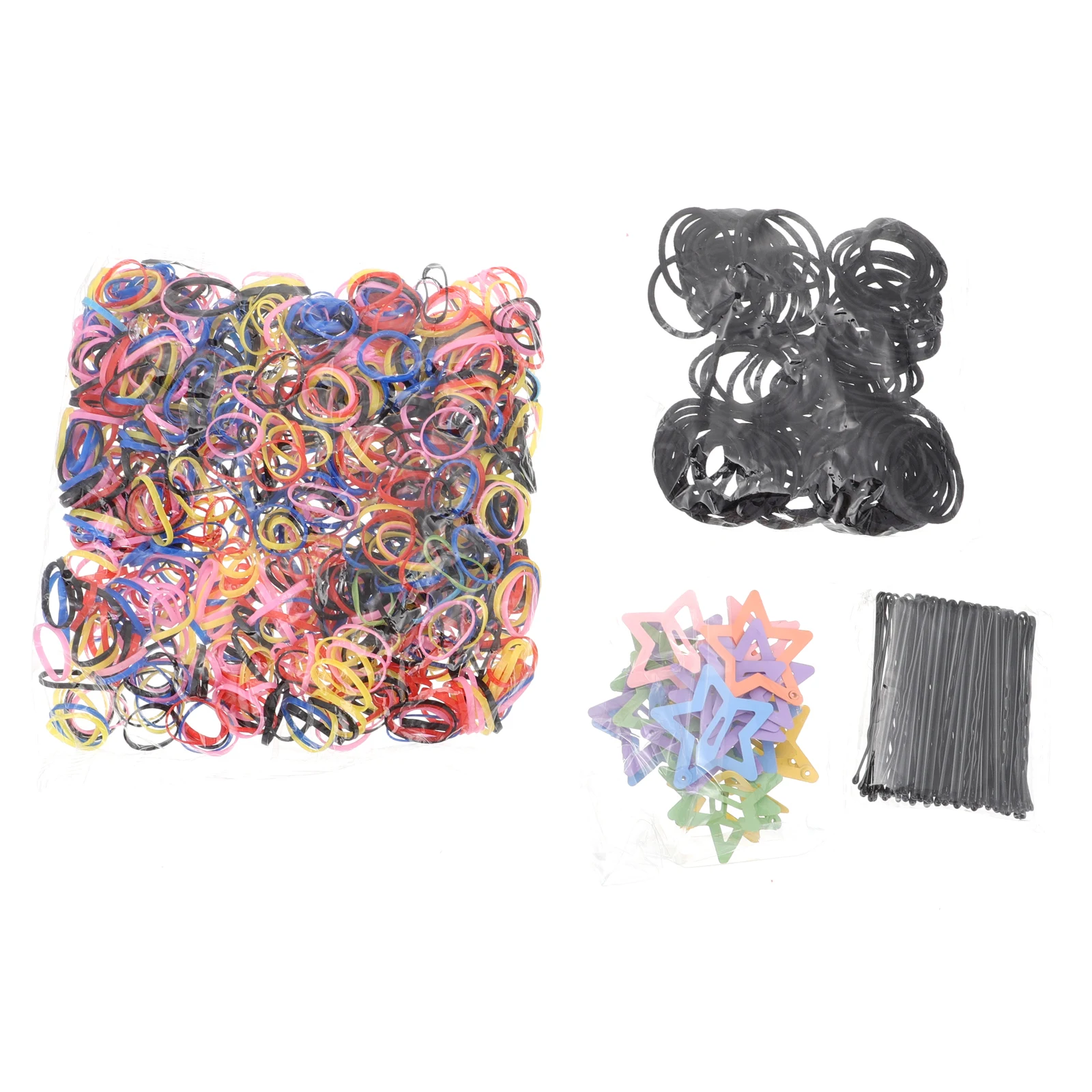 1170 pièces enfants cheveux accessoires coloré enfants pinces à cheveux élastiques bandes de caoutchouc épingles à cheveux enfants épingle à cheveux enfant épingle à cheveux