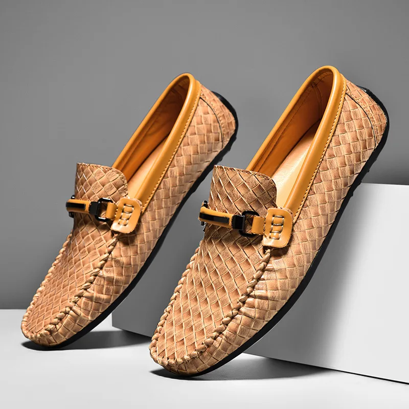 

Мужская обувь для соевых бобов, сетчатая красная жареная уличная обувь, гангстерская красивая обувь для ленивого прилива, повседневная обувь