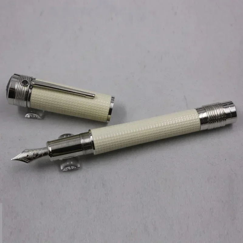 

2025 New Quality MB Limited Mahatma Gandh Metal Carbon Fiber Marble Signature Pen Fountain Roller Ballpoint Pens