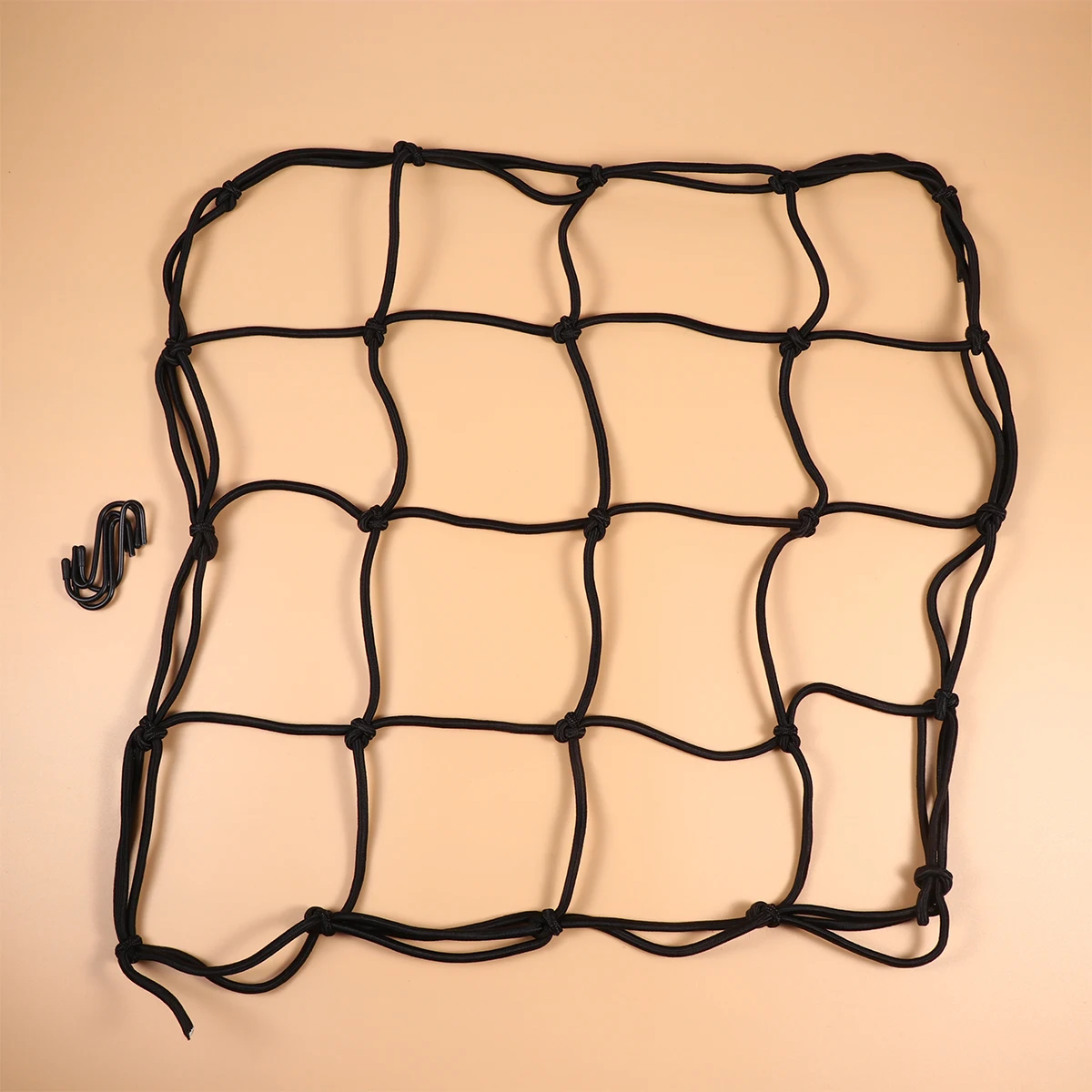 

100X100Cm Plant Branch Net Black Support Hook Rubber Hanging Even Light Distribution Greenhouse Growing Tent