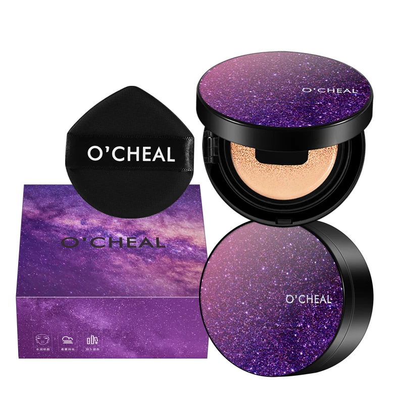 OCHEAL Whitening Air Cushion BB Cream Foundation Cream for Makeup Concealer Cushion for Face Comestics Make Up Cushion Compact