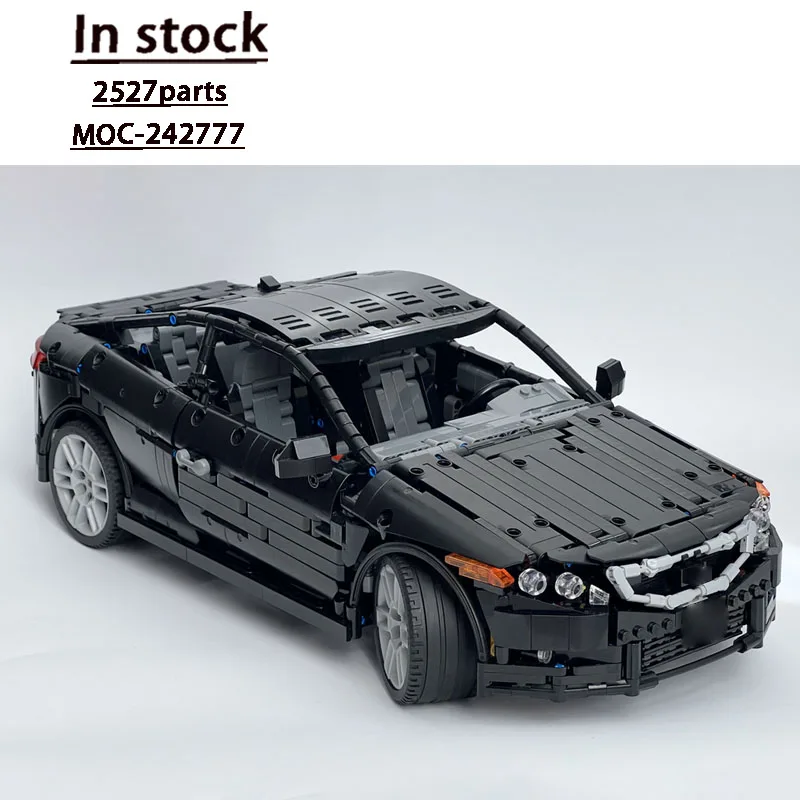 

MOC-242777 Новая городская культовая модель суперспортивного автомобиля, строительный блок, 2527 деталей, креативная детская игрушка на день рождения для мальчиков в подарок