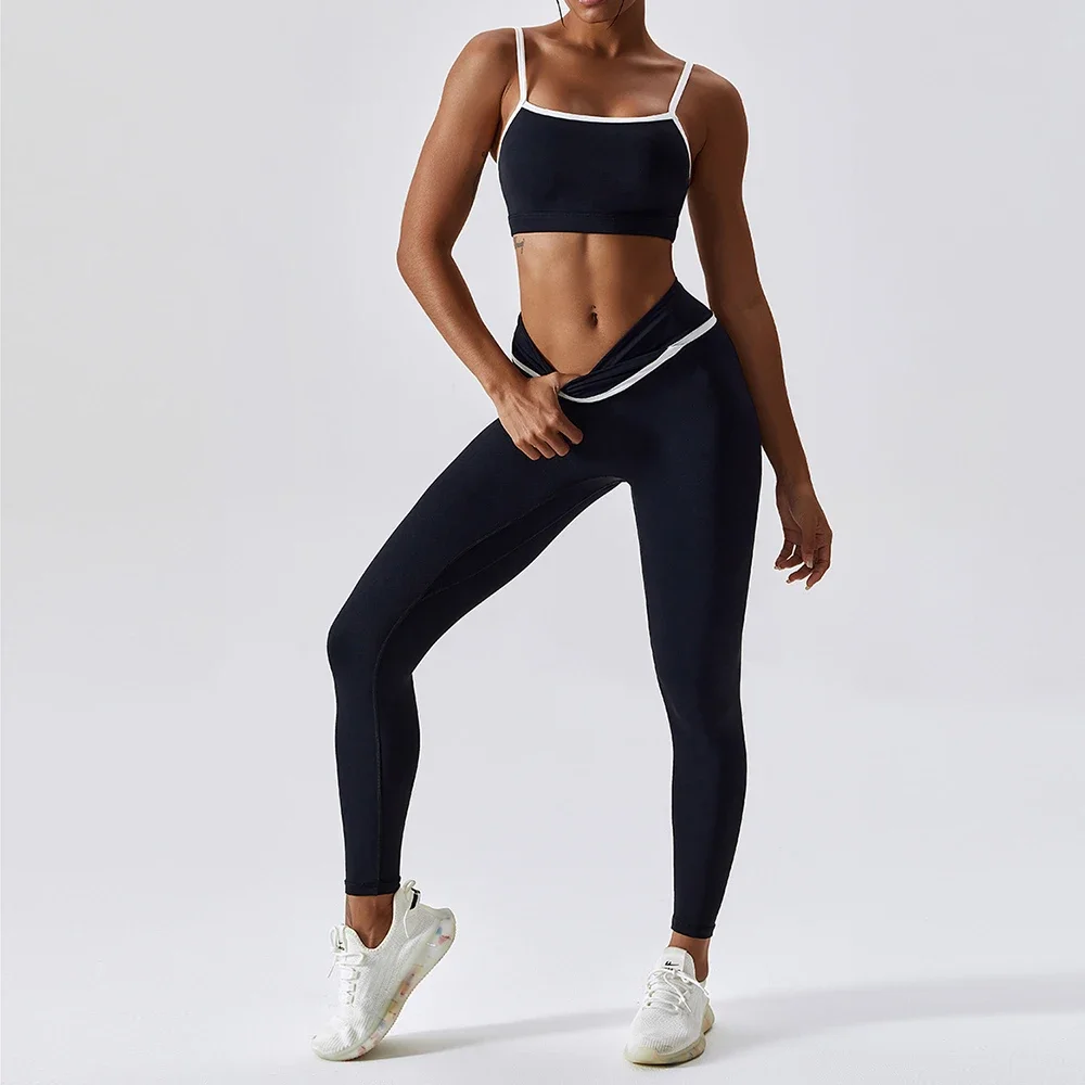 

Seamless Women Yoga Set Workout Shirts Sport Pants Bra Gym Suits Fitness Shorts Clothes High Waist Running Leggings Sports Sets