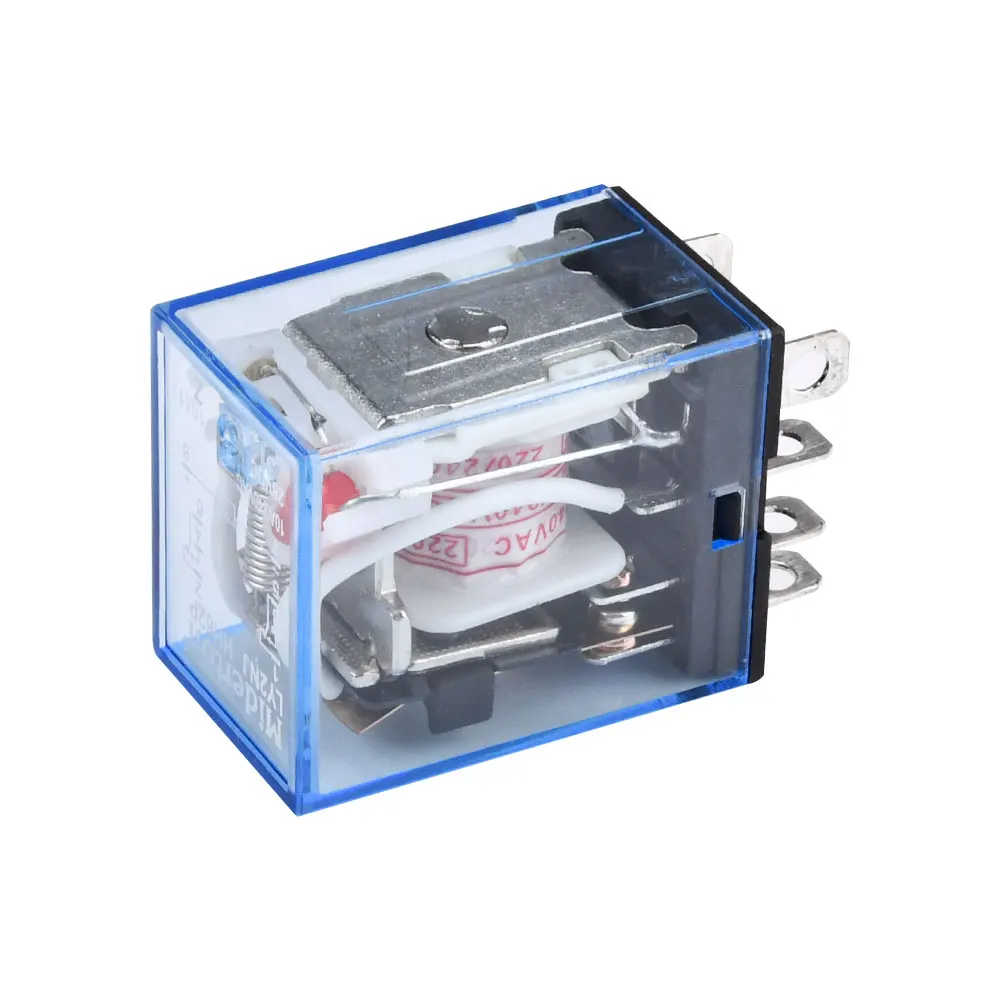 1 sztuk LY2NJ HH62P HHC68A-2Z elektroniczny mikro Mini przekaźnik elektromagnetyczny 10A 8PIN cewka DPDT DC 12V 24V AC 110V 220V — zdjęcie 6
