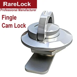 Keyless Fingle Cabinet Cam Lock for Box Cupboard Locker Yacht Car Bathroom Window Hardware DIY Rarelock h