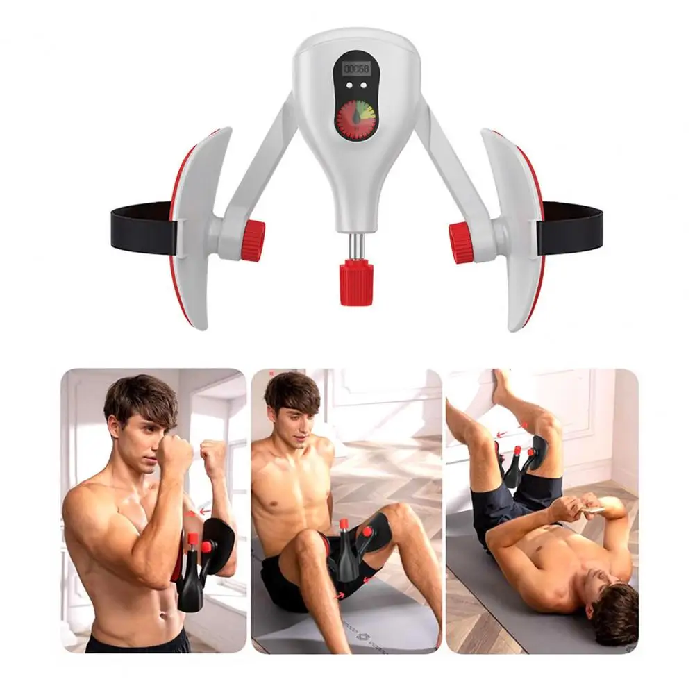 Pelvic Floor Muscle Strengthener Adjustable Resistance Thigh with Counter for Men Women Pelvic Floor Muscle Trainer for Leg