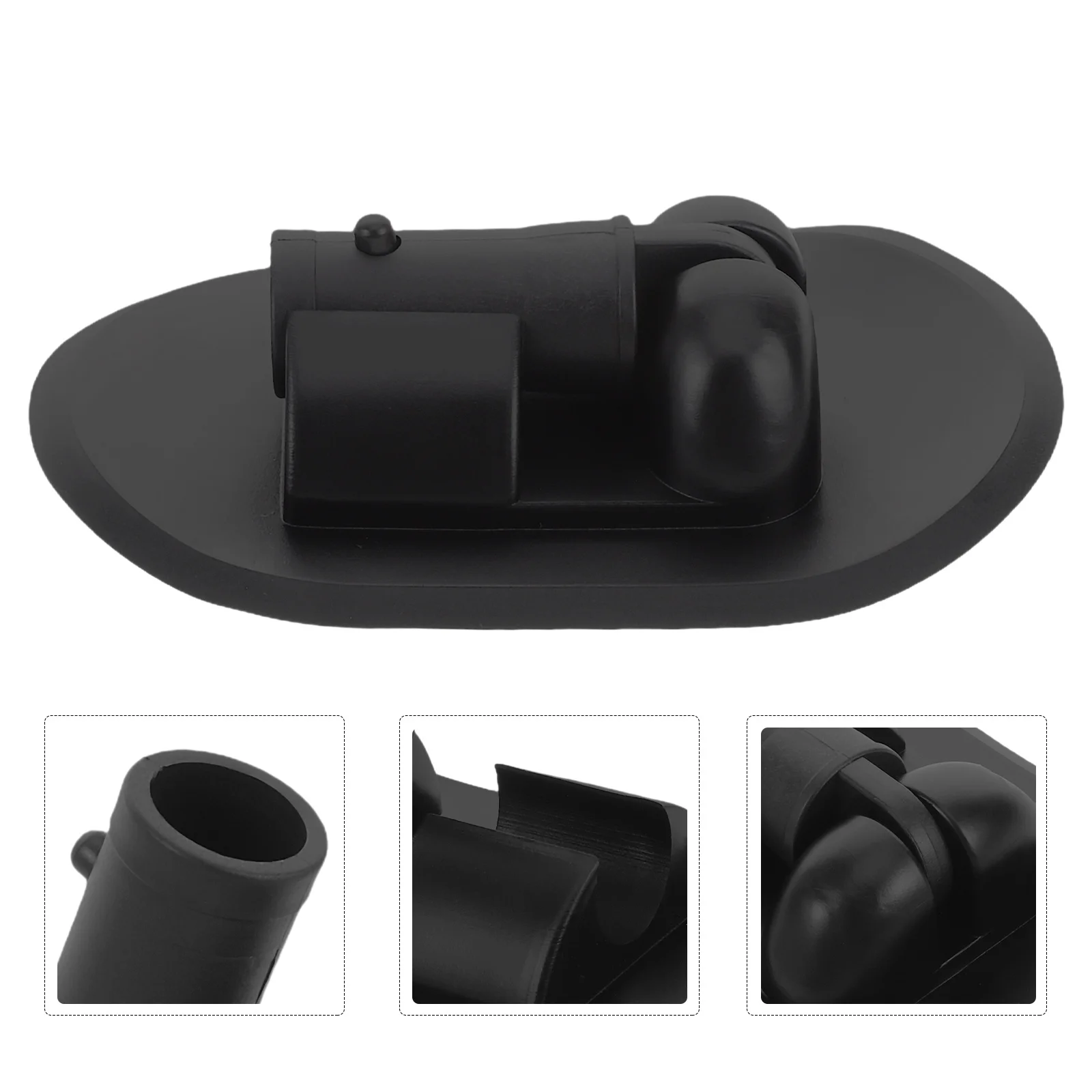 

Inflatable Boat Tent Base Pvc Shade Mount 180° Rotation Kayak Canoe Dinghy Universal Accessory Boat Sunshade Holder