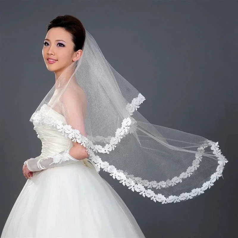 

Wedding Bridal Veil Transparent Mesh Bride Head for Marriage Accessories