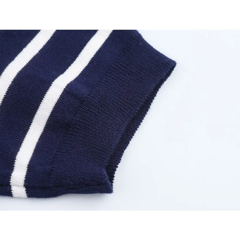 Tops de verano para mujer, camiseta de manga corta a rayas de punto para mujer, camisetas para mujer, camiseta Y2k Harajuku, Top Pulovers