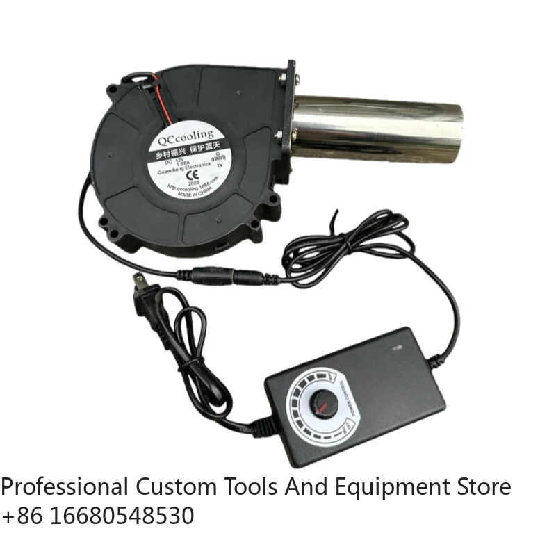 

jfOutdoor Camping Stainless Steel Stove with Speed Regulator Air Blower Wasted Oil Burner for Outdoor Cooking Thawing Equipment