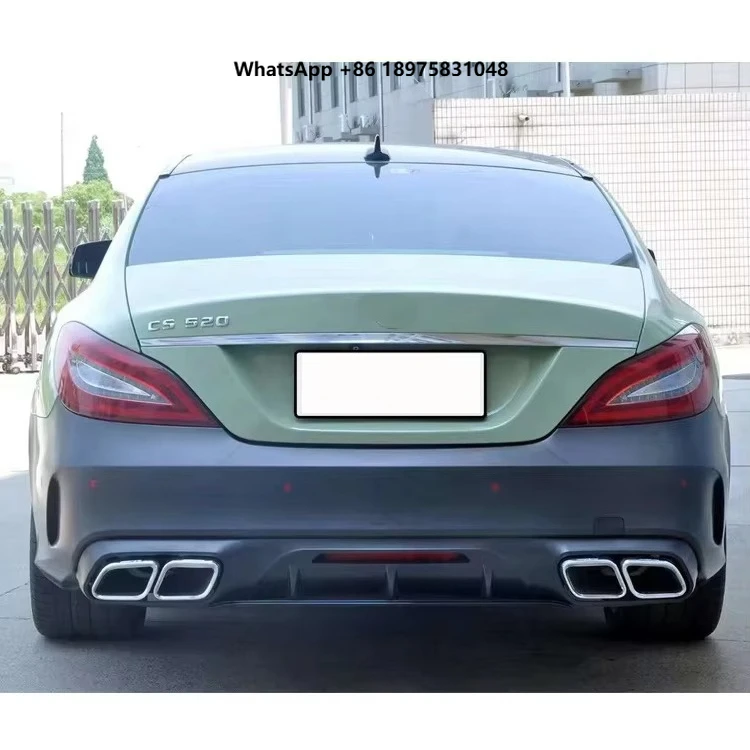 Auto Parts Bodykit Front Rear Bumper Assembly with Radiator Grille Body Kits for Mercedes Benz CLS W218 2011-2014