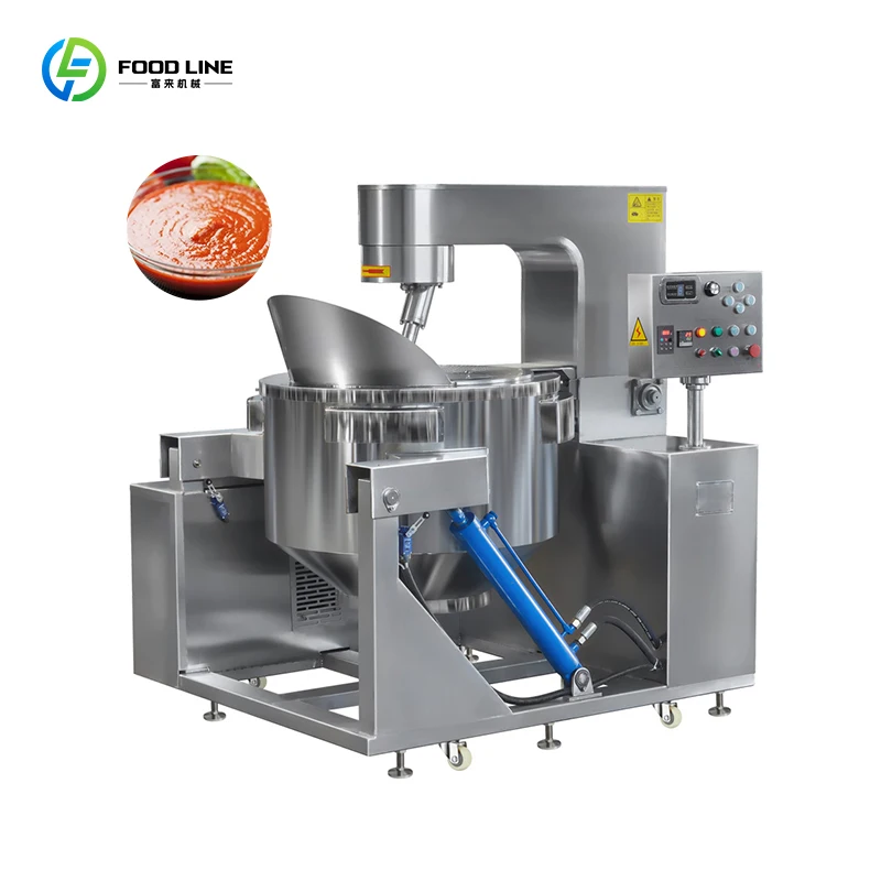 مقلاة كبيرة للبطاطس الصناعية مقلاة صناعية من الفولاذ المقاوم للصدأ #1