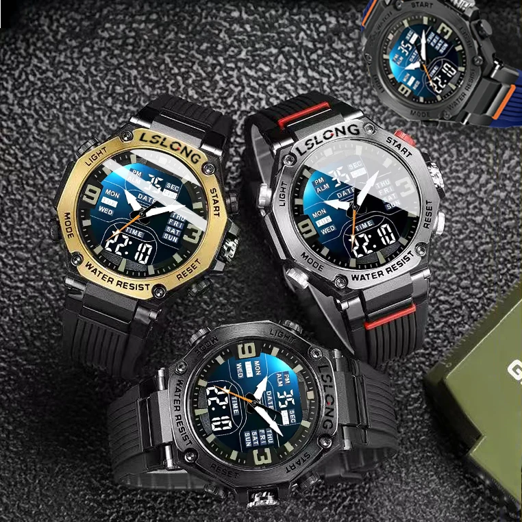 

Multi-functional Waterproof Blue Light Watch for Outdoor Hiking, Unisex (Men, Women, Students, Children) – Perfect Gift