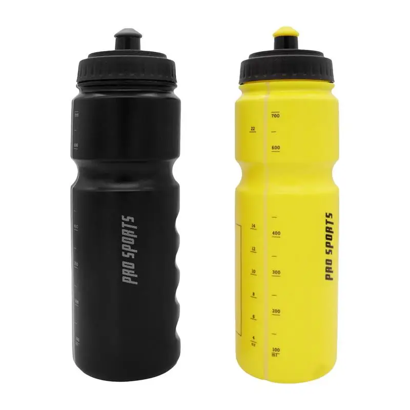 750ml Sports Water Bottles Ice Hockey Water Bottle Hockey Accessories Squeeze Water Bottles Leakproof Lightweight Sports gear