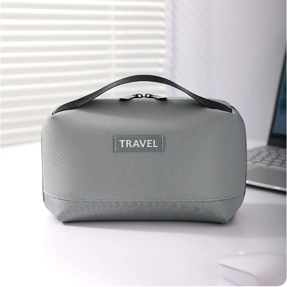 

Новая водонепроницаемая сумка для хранения, портативные дорожные аксессуары, органайзер для электроники, износостойкая косметичка из искусственной кожи для путешествий