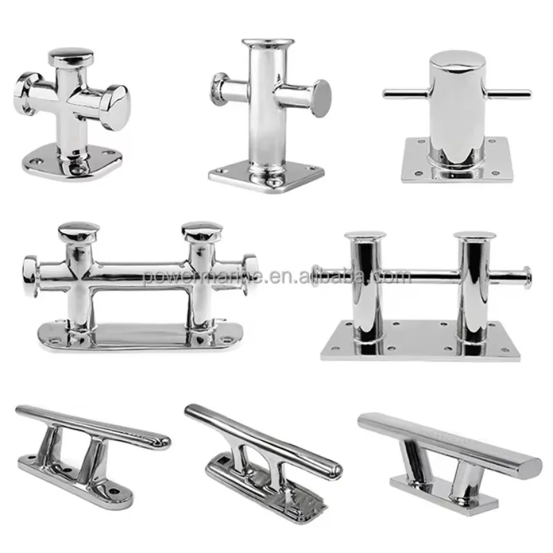 

Marine Hardware Different Styles Boat Column 316 Stainless Steel Mirror Polished for Marine Yacht Heavy Duty Anti-Rust