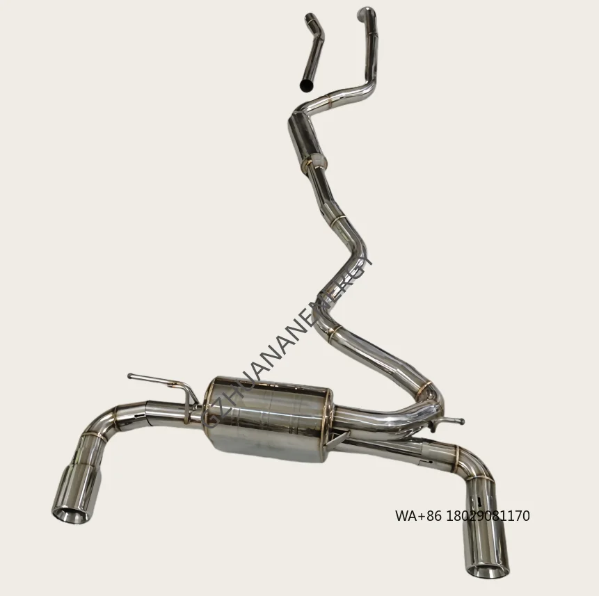 

Выхлопная система для 118 116 1.6T Valvetronic: глушитель с клапаном и выхлопные трубы из нержавеющей стали 304