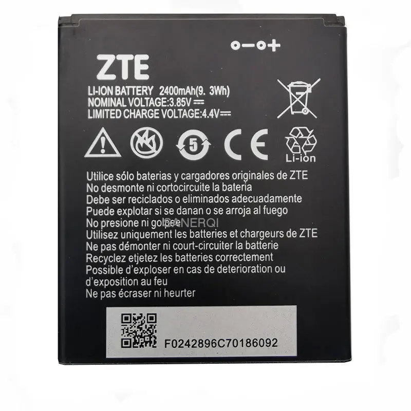 High Quality 2400mAh Li3824T44P4h716043 Battery For ZTE Blade A520 A521 BA520 Mobile Phone Battery