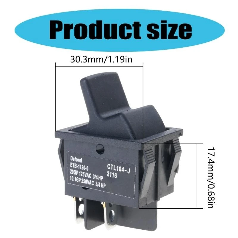 M7DF Kitchen Appliance Component Switch مناسبة لنماذج الخلاط